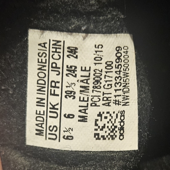 BLUE TAG. Male Adidas Samba. - Picture 6 of 7